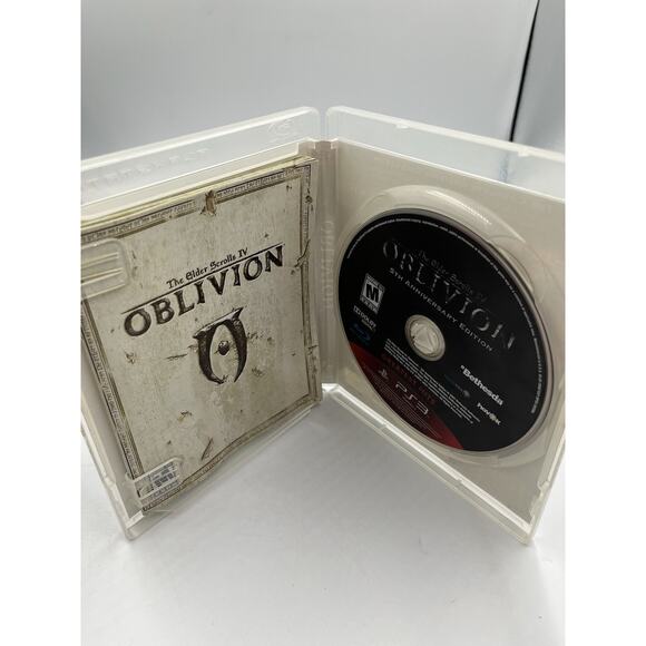 Elder Scrolls IV Oblivion Game of the Year Edition (PS3 2007) Complete Tested - Picture 4 of 7